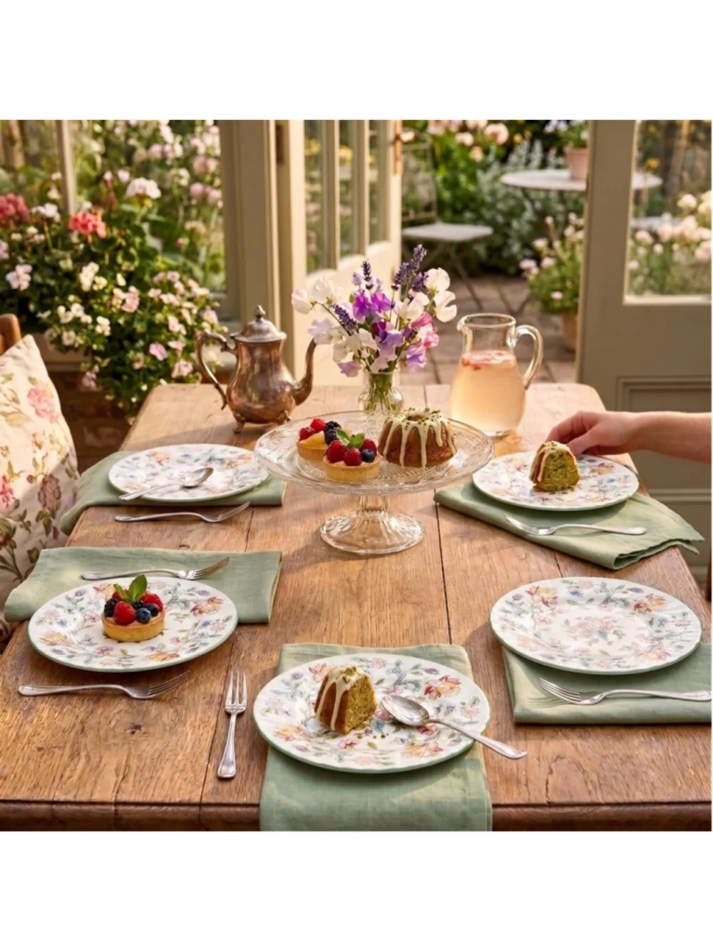 Minton Haddon Hall Bread & Butter Plates 6.5
